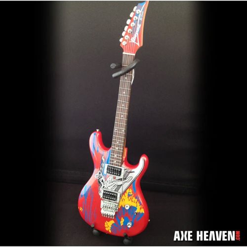 Joe Satriani Silver Surfer Miniature Guitar Replica