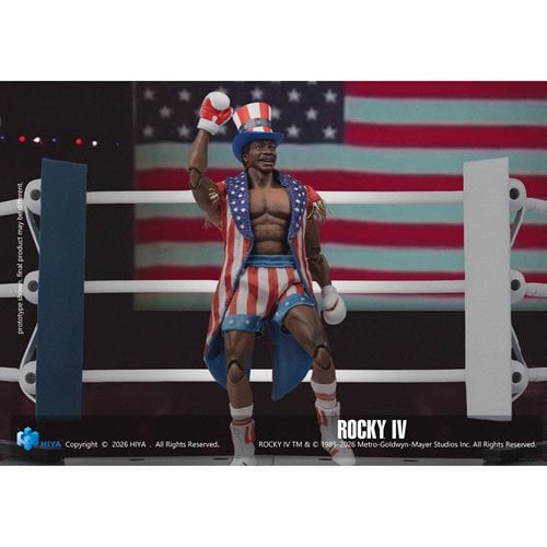 Rocky IV Apollo Creed Exquisite Super Series 1:12 Scale Action Figure