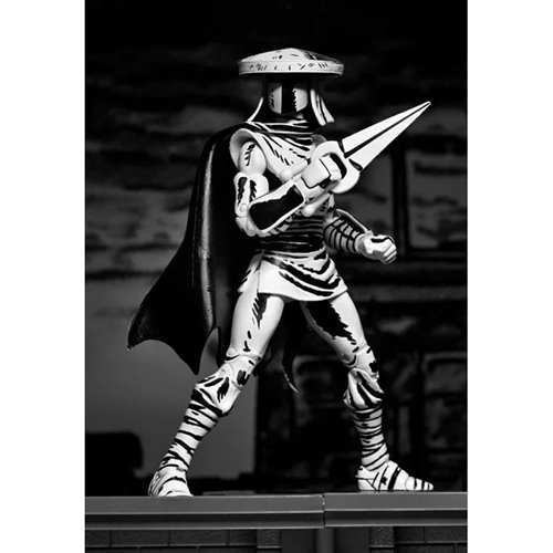 Teenage Mutant Ninja Turtles Mirage Comics Elite Foot Ninja Guard Black & White Variant 7-Inch Scale