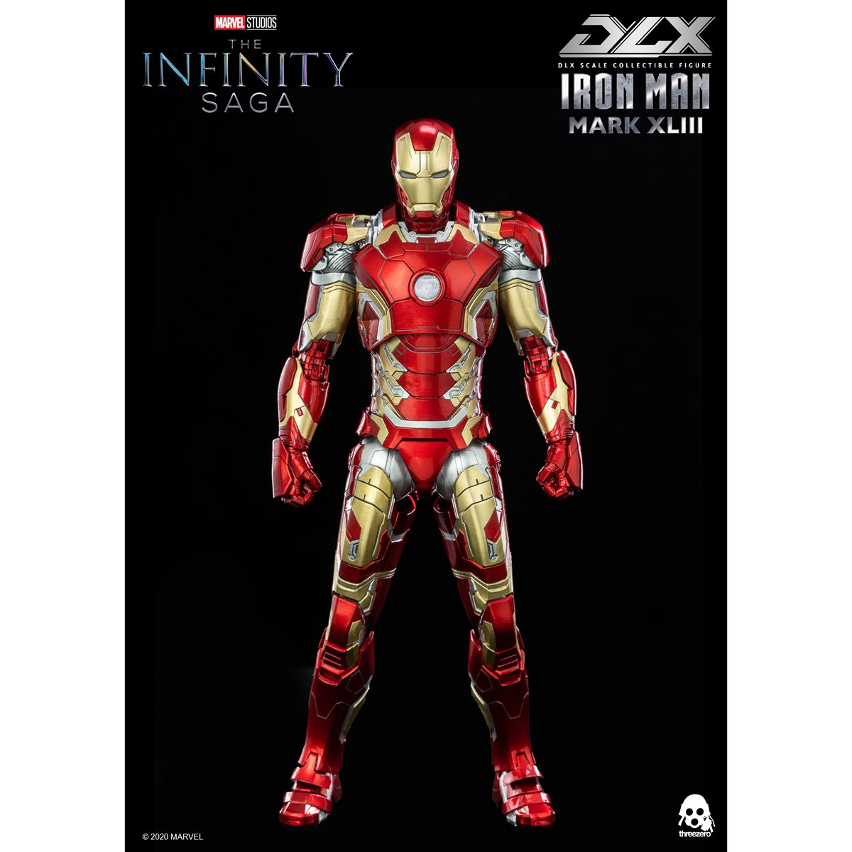 Avengers Infinity Saga Iron Man Mark 43 Dlx 1 12 Scale Action Figure