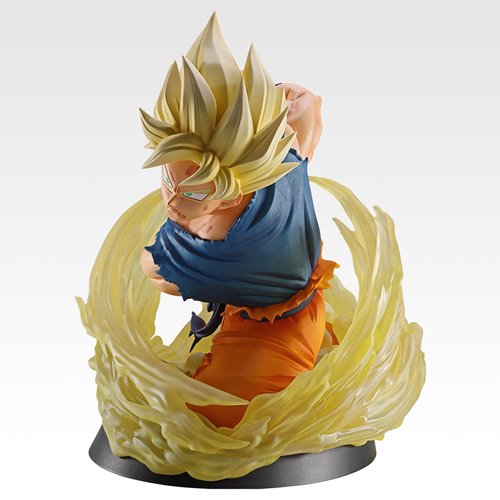 Dragon Ball Z Super Saiyan Son Goku Spectacle Battle Ichibansho Statue