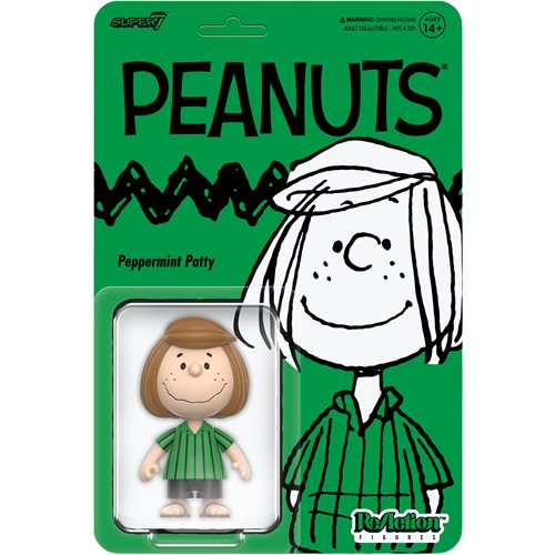 Peanuts Peppermint Patty 3 3/4-Inch ReAction Figure