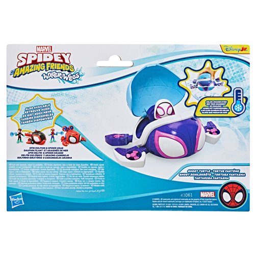 Spidey and his Amazing Friends Water-Webs Ghost Turtle Toy Submarine Vehicle