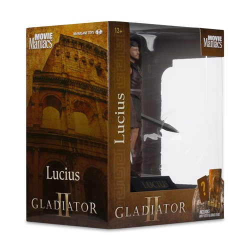 Movie Maniacs Paramount Wave 1 Gladiator II Lucius 6-Inch Posed Figure