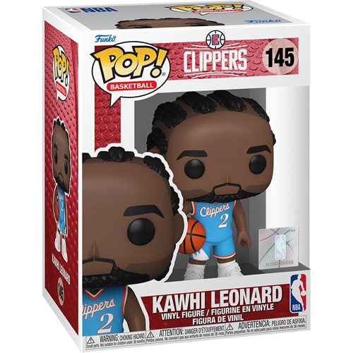 NBA Clippers Kawhi Leonard (City Edition 2021) Pop! Vinyl Figure