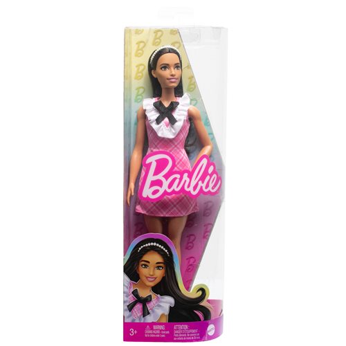 Barbie Fashionista Doll #209 with Pink Plaid