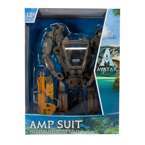 Avatar: The Way of Water AMP Suit Version 2 with Bush Boss MegaFig Action Figure