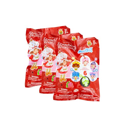Strawberry Shortcake 2 1/2-Inch CheeBee Key Chain Random 6-Pack