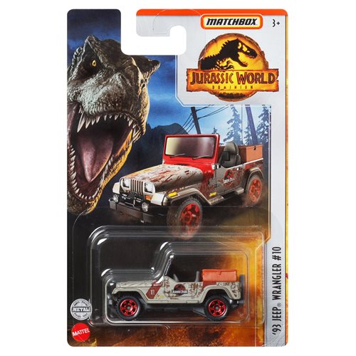 Jurassic World Matchbox 2022 Mix 4 Die-Cast Vehicles Case of 12