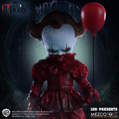 Living Dead Dolls Presents: Welcome to Derry Bloody Pennywise Doll