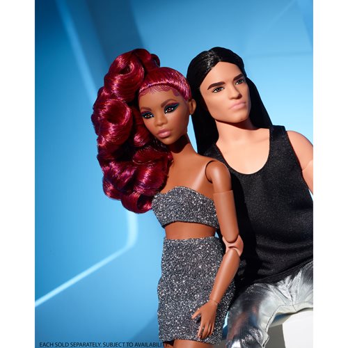 Barbie Signature Barbie Looks Ken Doll (Long Brunette Hair) Fully