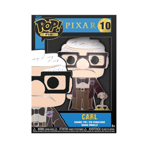 Disney Pixar Up Carl Large Enamel Pop! Pin