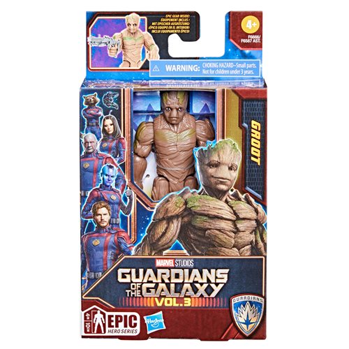 Guardians of the Galaxy Vol. 3 Epic Hero Series 4-Inch Action Figures Wave 1 Case of 8