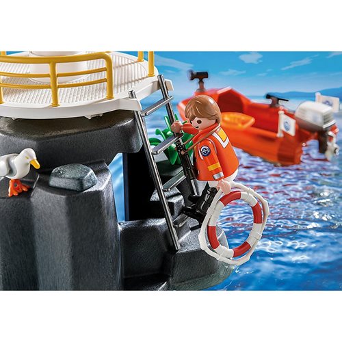 Playmobil 5626 Lighthouse with Rescue Raft