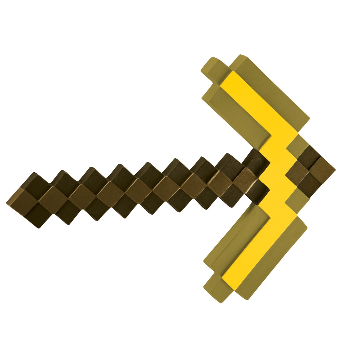 Как сделать золото в майнкрафте. Minecraft Gold Pickaxe. Золотая кирка майнкрафт. Кирка мотыга.