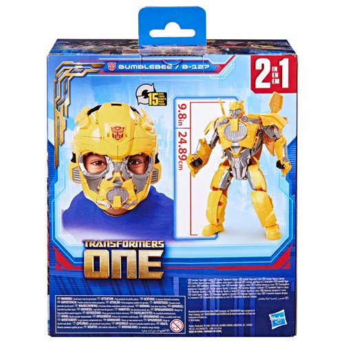 Transformers One 2 in 1 Bumblebee B-127 Action Figure Mask