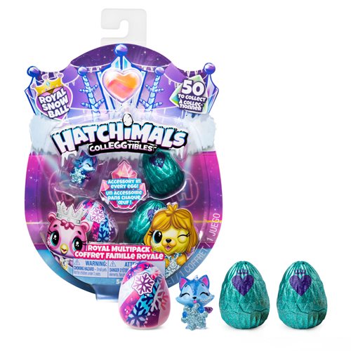 Hatchimals CollEGGtibles Royal Hatchimals and Accessories 4-Pack