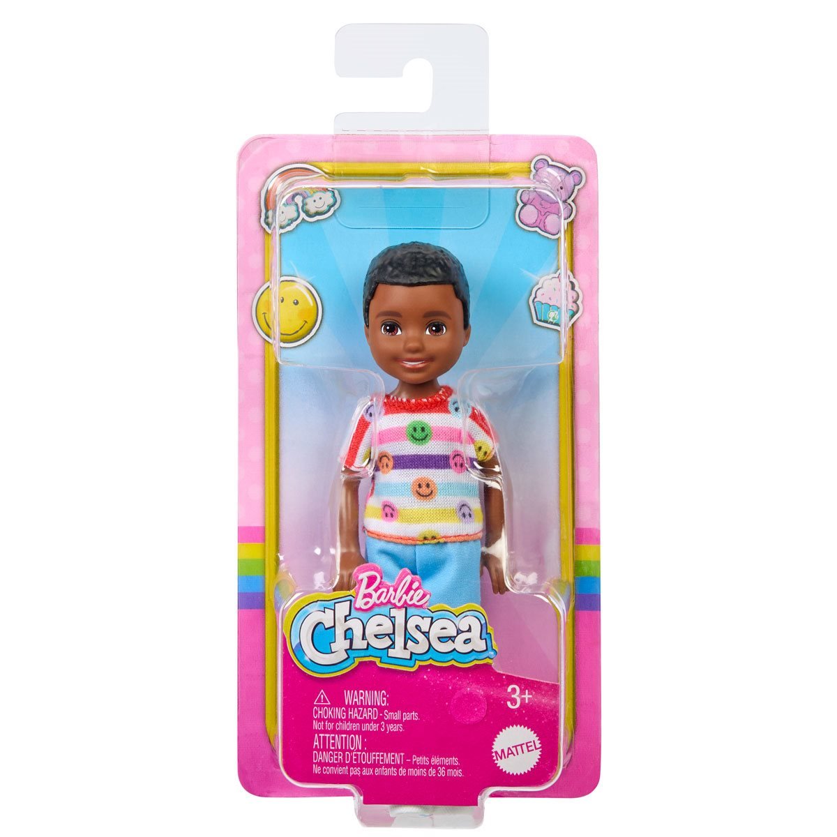 Barbie Chelsea Doll with Smiley Face Shirt