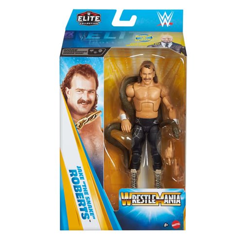 WWE WrestleMania Elite 2026 Jake The Snake Robert Action Figure