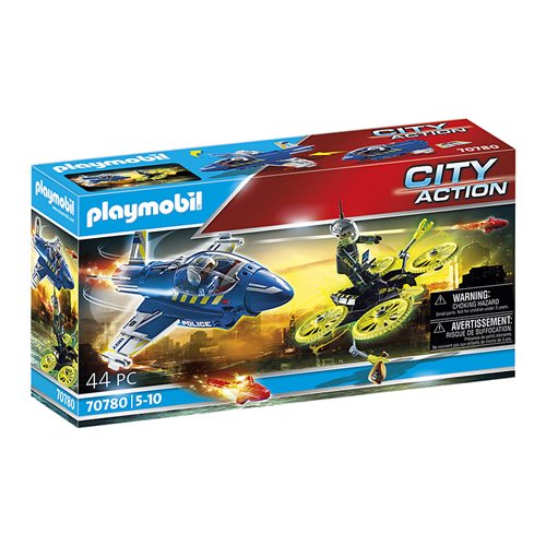 Playmobil 70780 Police Jet with Drone