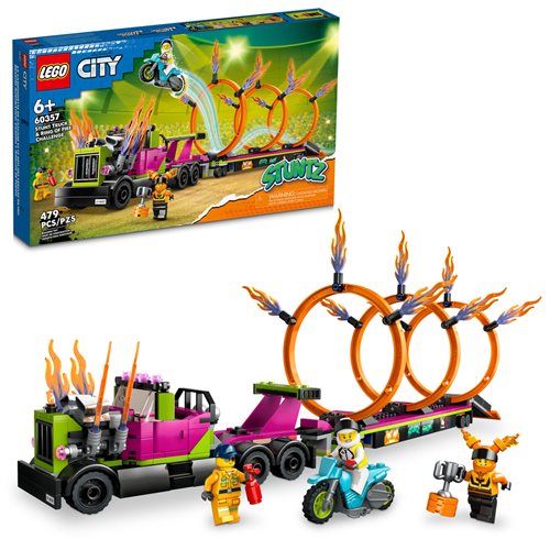 LEGO 60357 City Stuntz Stunt Truck & Ring of Fire Challenge