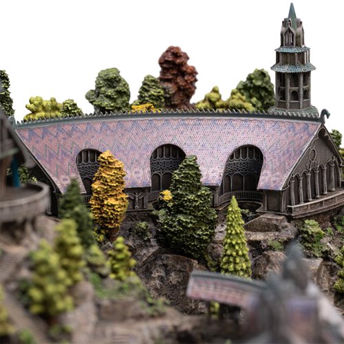 The Lord of the Rings Trilogy Rivendell Environment Statue