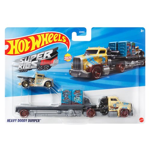Hot Wheels Super Hauling Rig and Car 2026 Mix 4 Case of 6