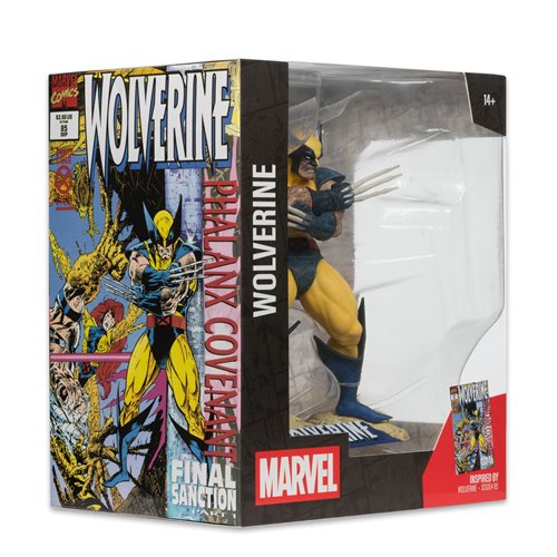 Marvel Wave 5 Wolverine #85 1:10 Scale Posed Figure with Scene