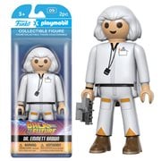 Back to the Future Doc Brown 6-Inch Playmobil Funko Action Figure