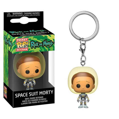 Rick and Morty Space Suit Morty Funko Pocket Pop! Key Chain