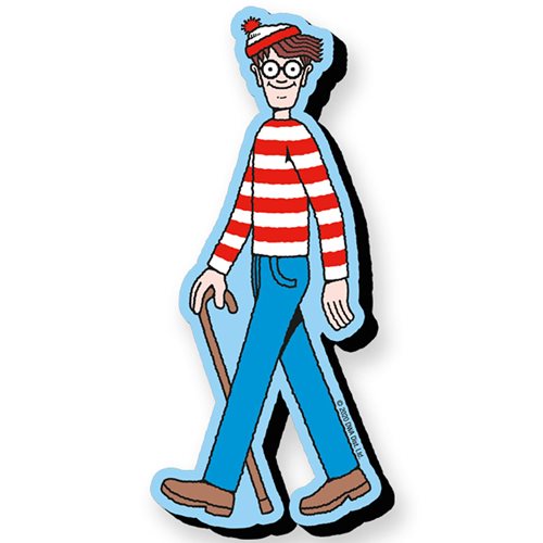 Where's Waldo Walking Funky Chunky Magnet