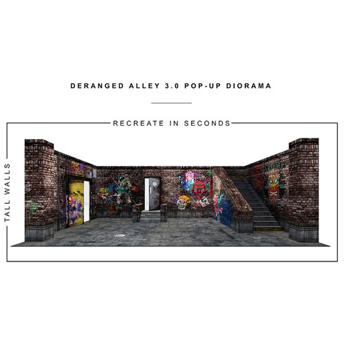 Deranged Alley 3.0 Pop-Up 1:12 Scale Diorama