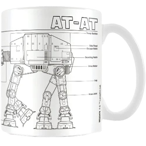 Star Wars AT-AT Sketch 11 oz. Mug