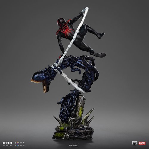Miles Morales Spider-Man vs Villains Battle Diorama Series 1:10 Art Scale Limited Edition Statue