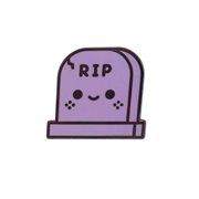 R.I.P. Enamel Pin
