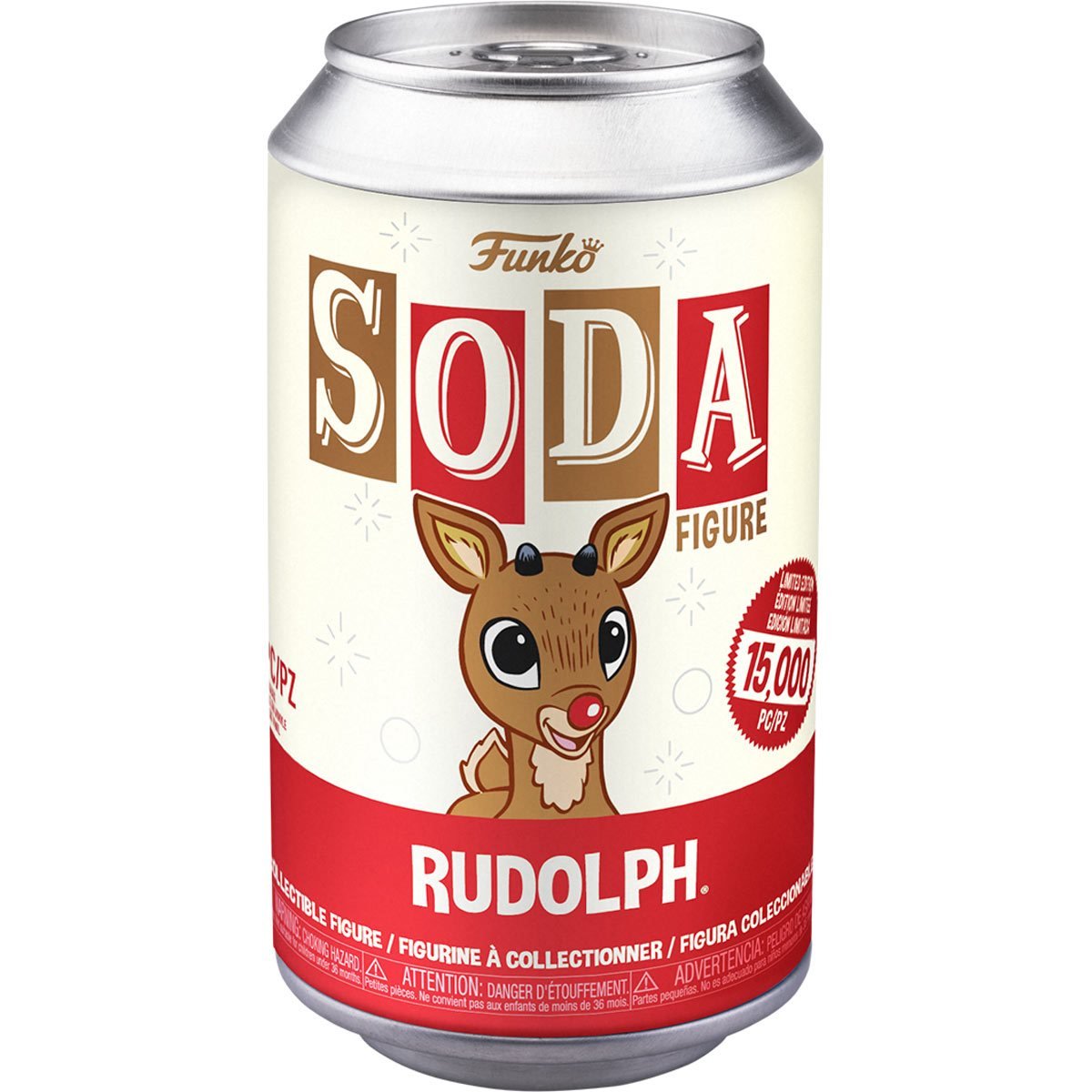 Funko SODA RUDOLPH Island of Misfit Toys SEALED CAN~ Figure 4.25" 1 of 15,000 