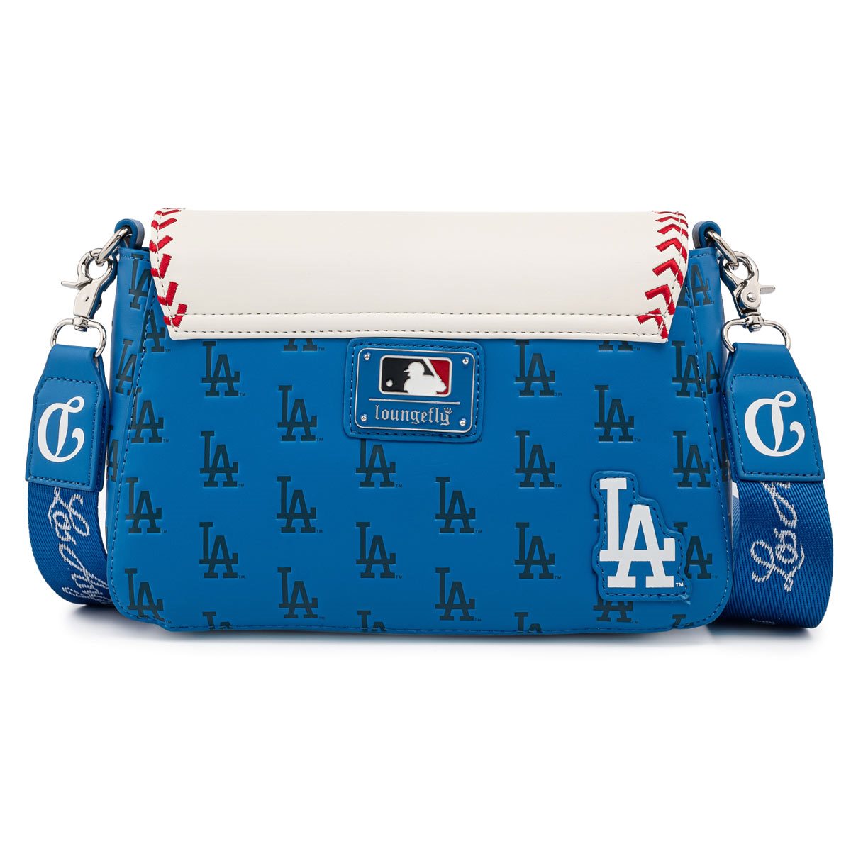MLB Los Angeles Dodgers Team Wordmark Crossbody Belt Bag *New*