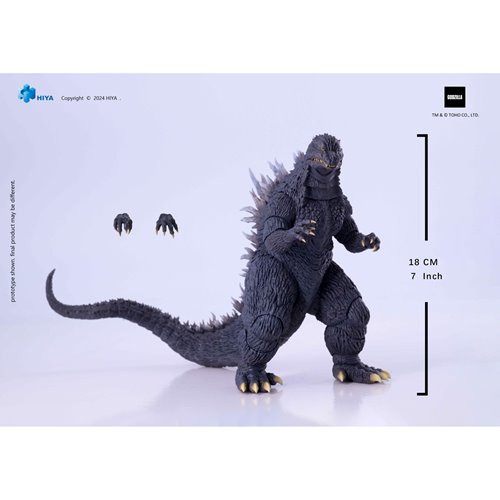 Godzilla vs. Mechagodzilla 2002 Godzilla Exquisite Basic Action Figure - Previews Exclusive