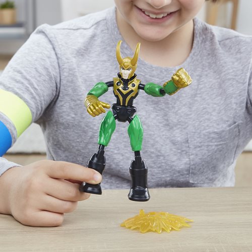 Marvel Avengers Bend and Flex Thor vs. Loki Action Figures