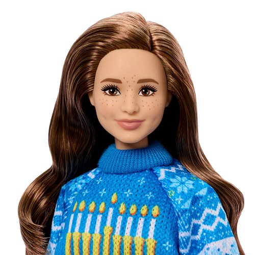 Barbie Ugly Sweater Doll with Blue Sweater