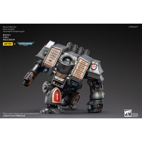 Joy Toy Warhammer 40,000 Space Marines Grey Knights Venerable Dreadnought 1:18 Scale Action Figure