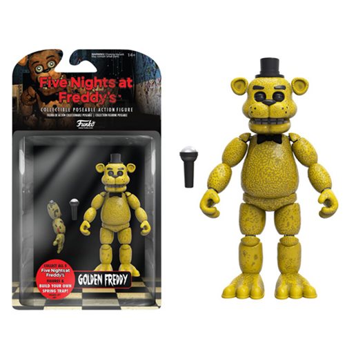 Five Nights at Freddy's Gold Freddy 5-Inch Action Figure