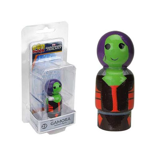 Guardians of the Galaxy Gamora Pin Mate Wooden Figure