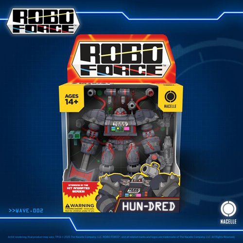 RoboForce Wave 2 Hun-Dred 1:12 Scale Action Figure