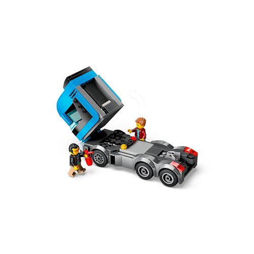 LEGO City 60408 Car Transporter Truck with Sports Cars