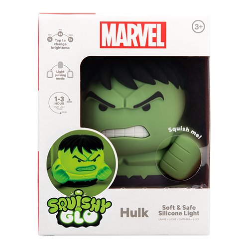 Hulk SquishyGlo Silicone Rechargeable Light