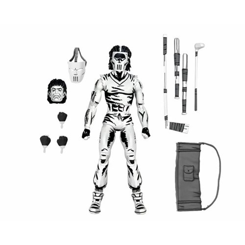 Teenage Mutant Ninja Turtles Mirage Comics Casey Jones Black & White Variant 7-Inch Scale Action Fig