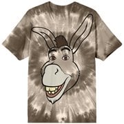 Shrek Donkey Big Face Tie-Dye T-Shirt