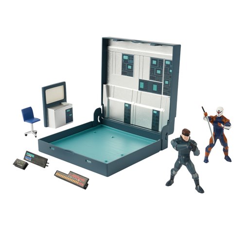 Console Heroes Sony PlayStation Metal Gear Solid Diorama Playset