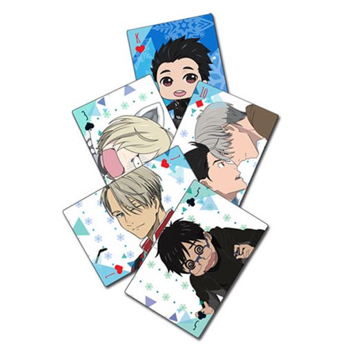 thumbnail image 2 of Yuri!!! On Ice Playing Cards - Great Eastern Entertainment Screenshot & SD Card Deck 2 of 11